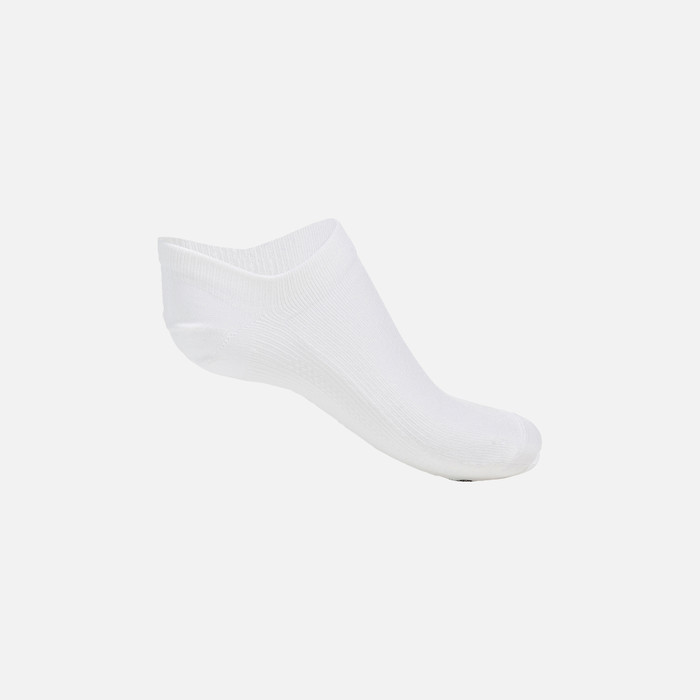 Geox® NO-SHOW 2-PACK: Calcetines Cortos Blanco Mujer