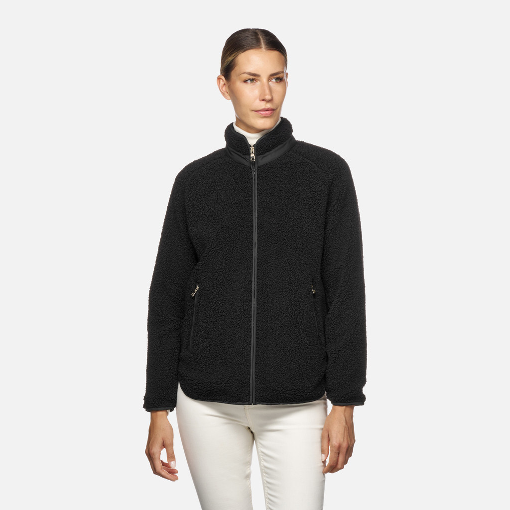 GEOX Vêtements Sweater Femme Noir