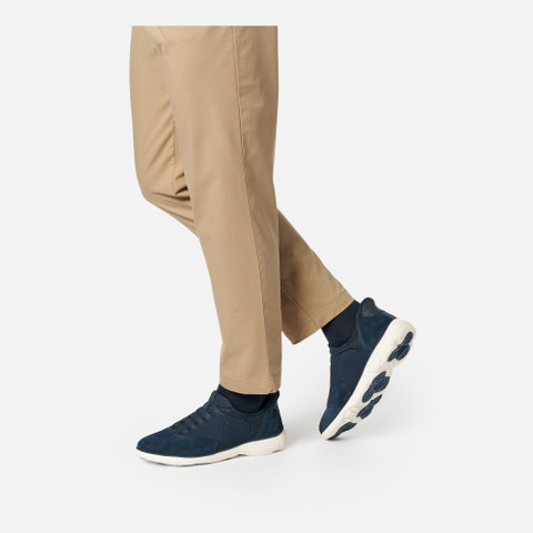 Slip in sneakers NEBULA 2.0 PLUS MAN Navy - image number 2 | GEOX