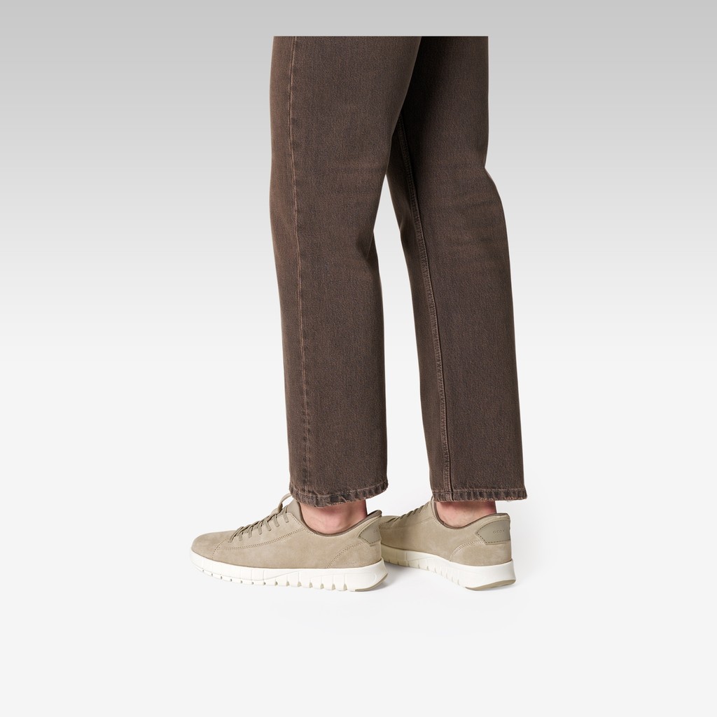 Slip in sneakers FLEXTRIDE PLUS MAN Sand - image number 2 | GEOX