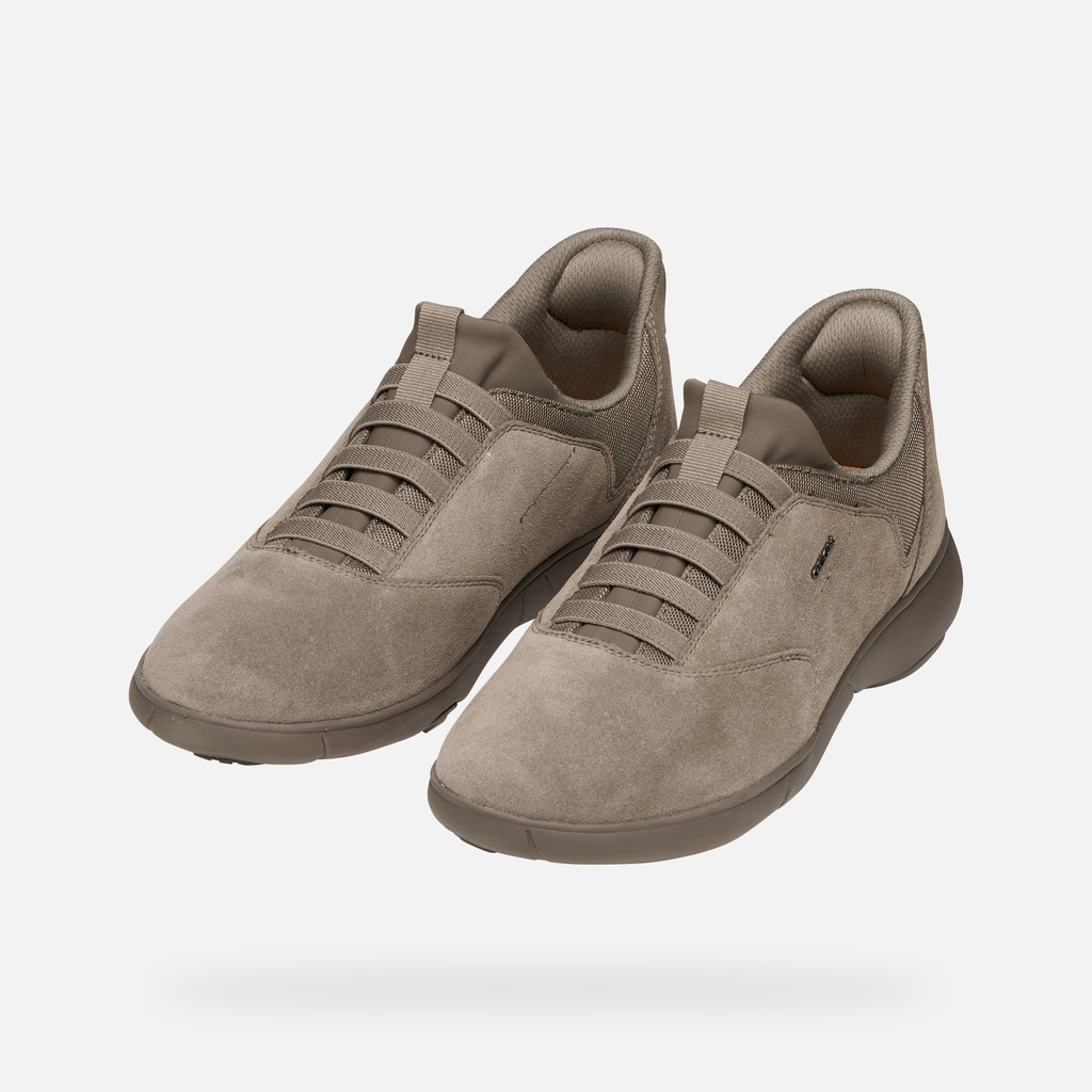 Slip in sneakers NEBULA 2.0 PLUS MAN Dove grey - image number 7 | GEOX