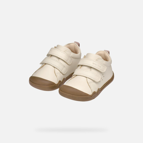 Geox STEPPIEUP BABY Barefoot Marfim claro Geox