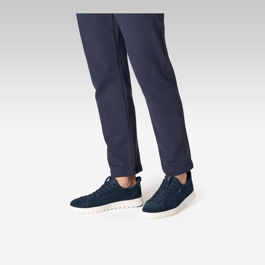 Slip in sneakers FLEXTRIDE PLUS MAN Navy - image number 1 | GEOX