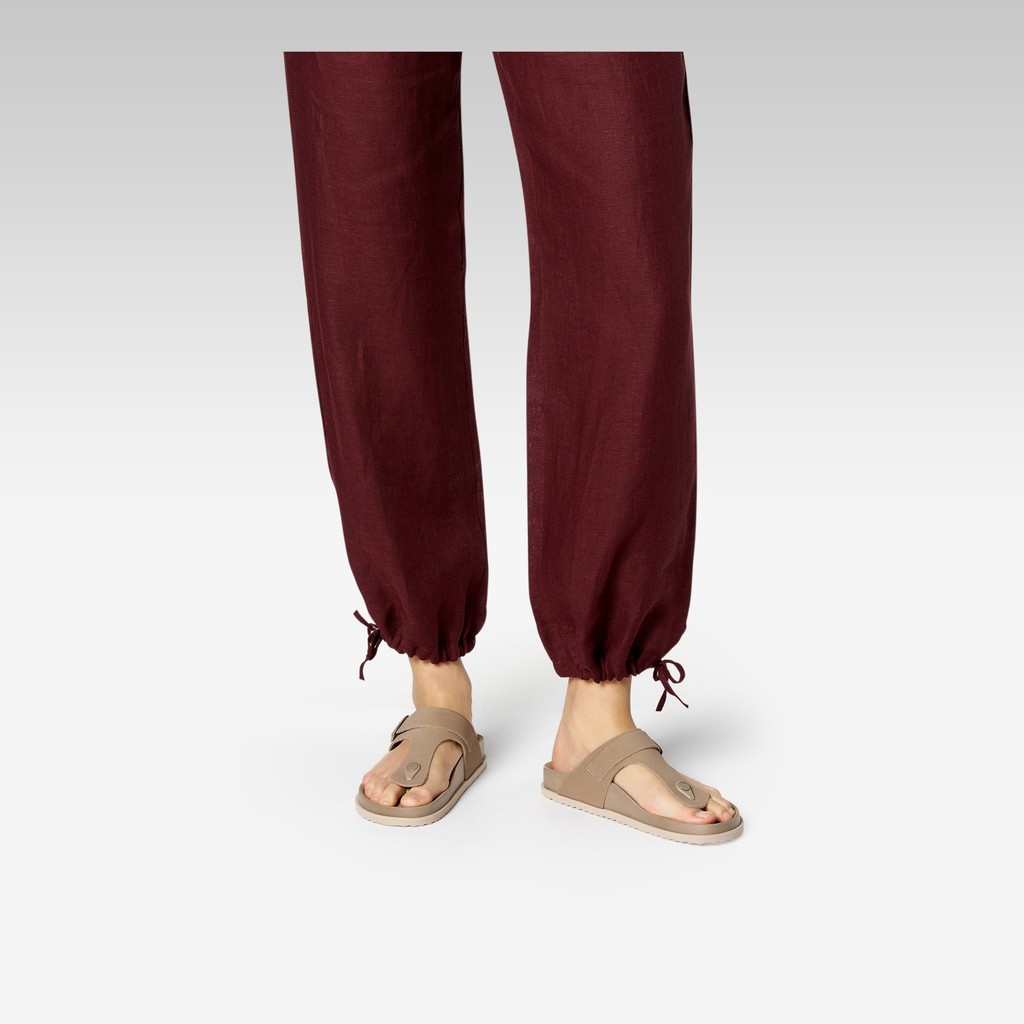 Thong sandals SANDYBETT WOMAN Light Taupe - image number 1 | GEOX