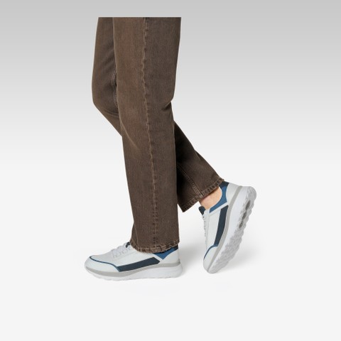 Low top sneakers SPHERICA ACTIF X1 MAN White/Navy - image number 2 | GEOX