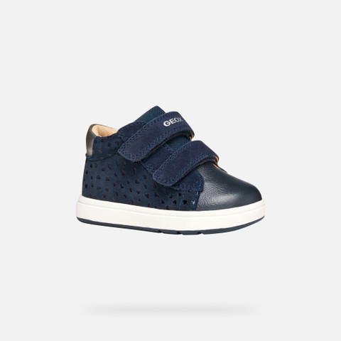 Glitter shoes BIGLIA BABY GIRL Dark Navy - image number 2 | GEOX