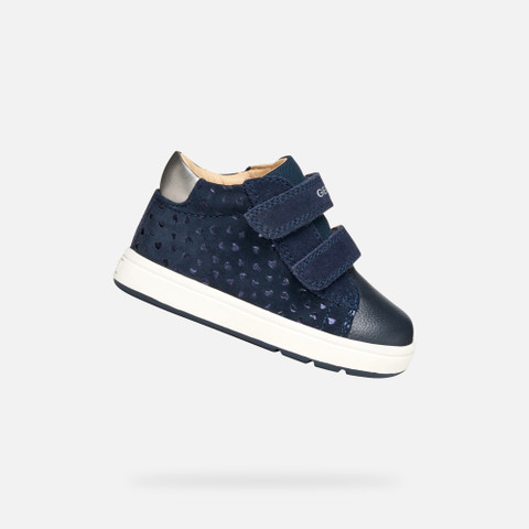 Glitter shoes BIGLIA BABY GIRL Dark Navy - image number 0 | GEOX