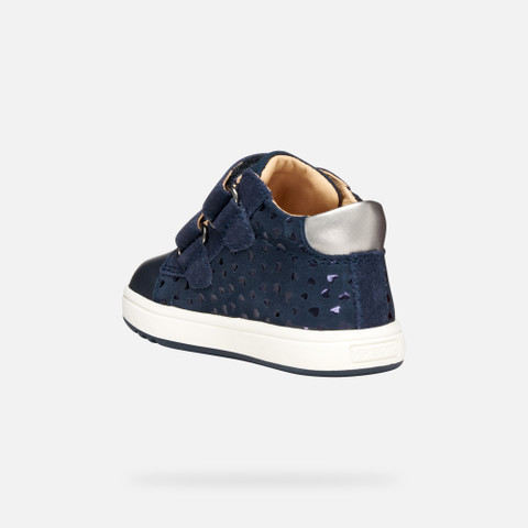 Glitter shoes BIGLIA BABY GIRL Dark Navy - image number 3 | GEOX