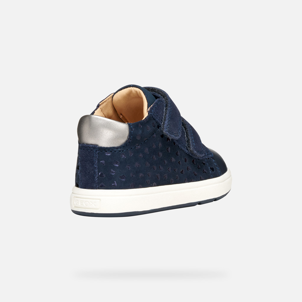 Glitter shoes BIGLIA BABY GIRL Dark Navy - image number 4 | GEOX