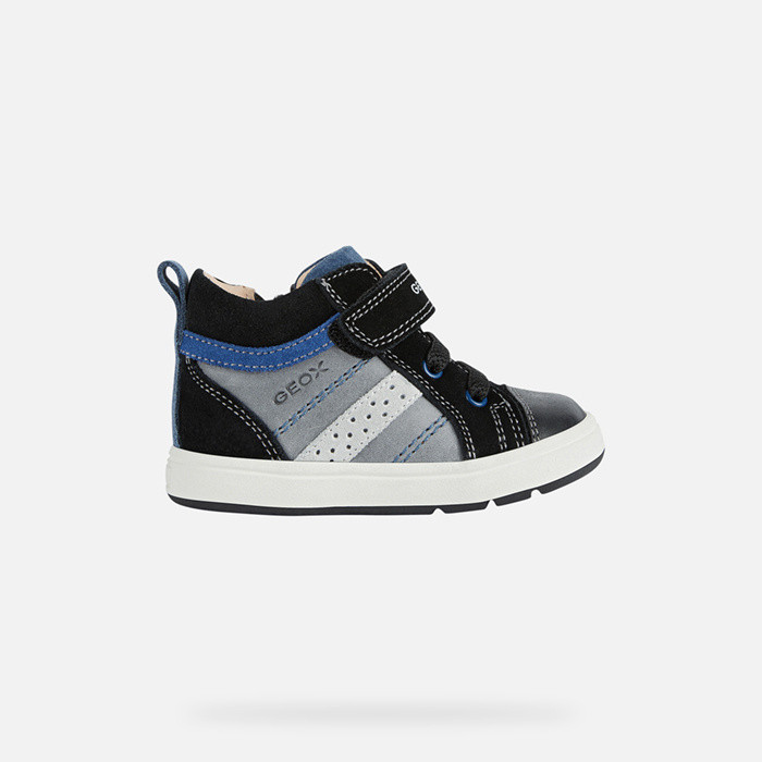 High top sneakers BIGLIA BABY BOY Black/Anthracite | GEOX