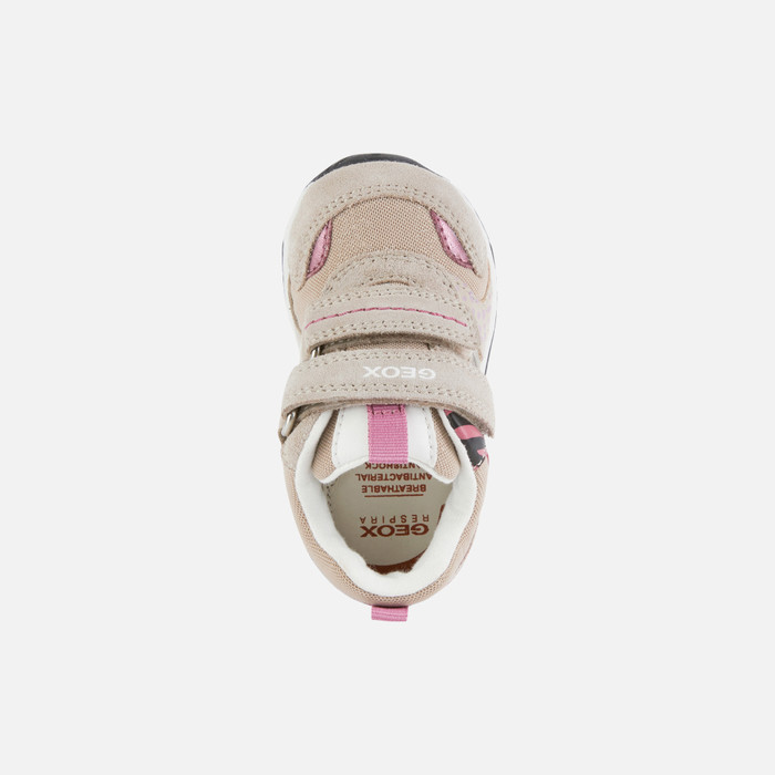 Buy Geox Baby Girls Pink Rishon First Steps Shoes from Next France