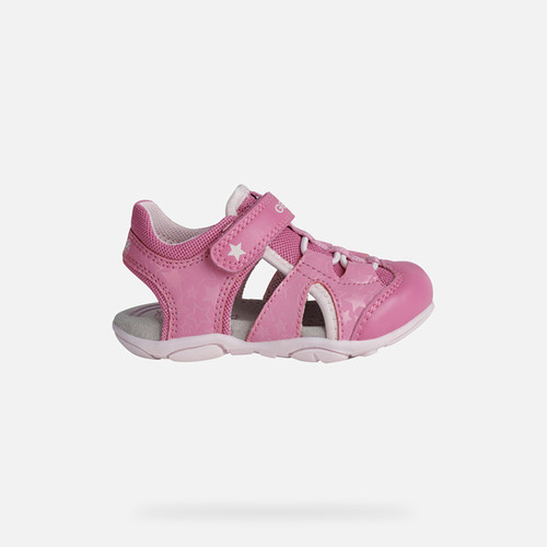 Sandals SANDAL AGASIM TODDLER GIRL Fuchsia/Pink | GEOX