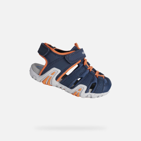 Geox nebula navy orange best sale