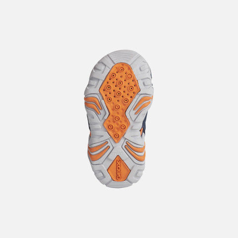 Closed toe sandals KRAZE TODDLER Navy/Orange - image number 6 | GEOX
