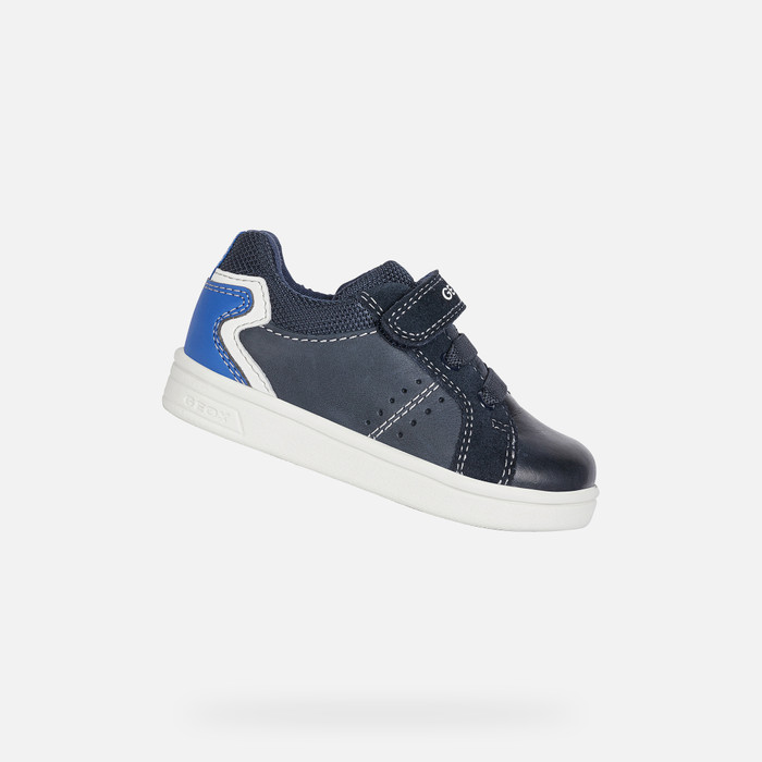 Geox® DJROCK Baby Boy: Navy blue Sneakers | Geox® SS22