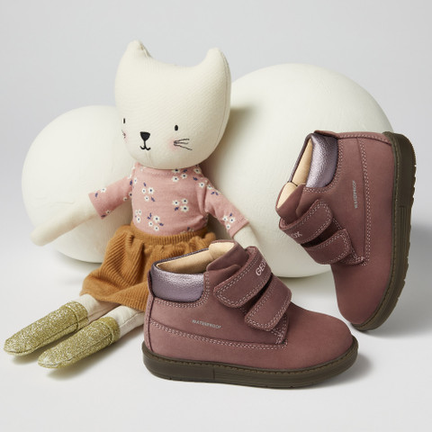 mid calf boots HYNDE BABY Dark Pink - image number 7 | GEOX