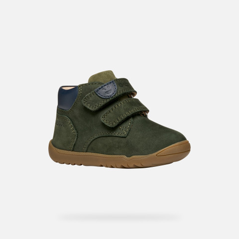 Velcro shoes MACCHIA BABY Dark Green/Navy - image number 2 | GEOX