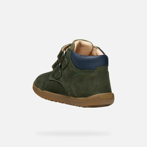 Velcro shoes MACCHIA BABY Dark Green/Navy - image number 3 | GEOX
