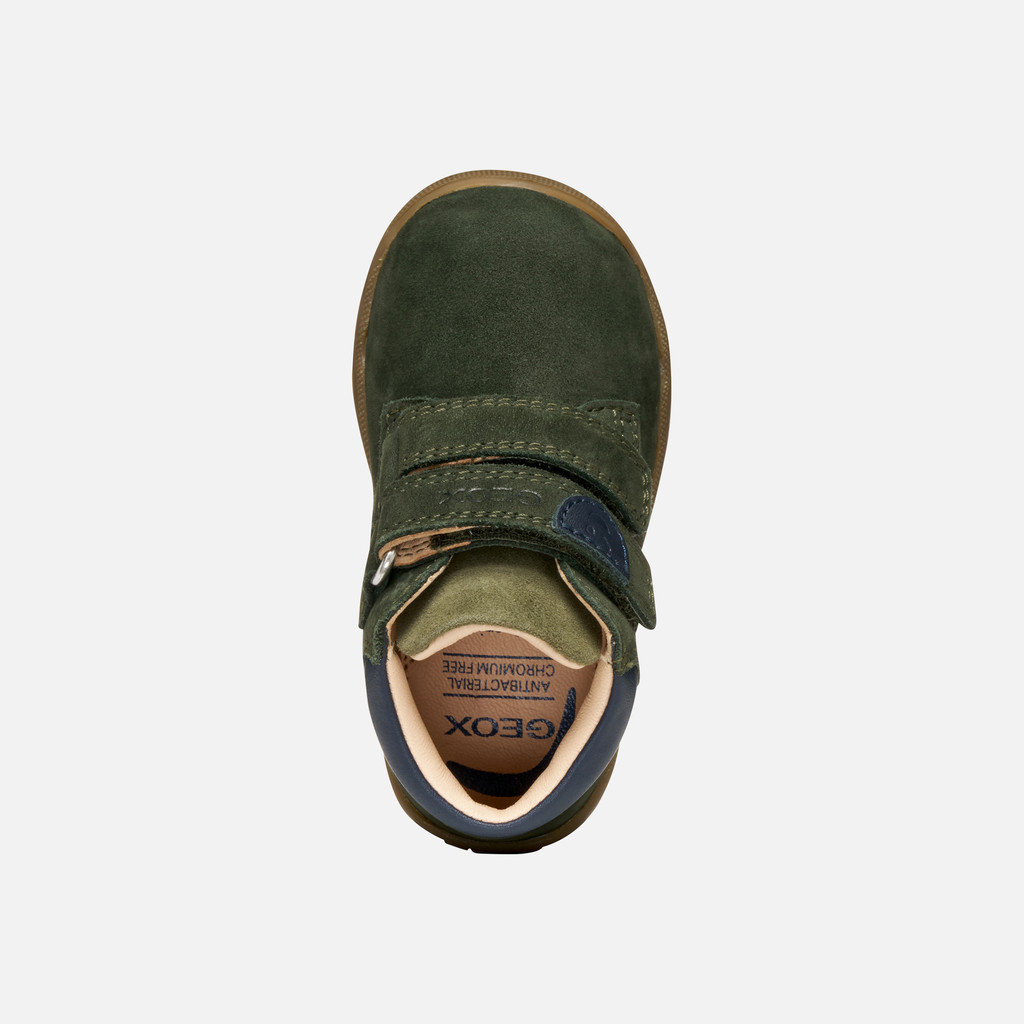 Velcro shoes MACCHIA BABY Dark Green/Navy - image number 5 | GEOX