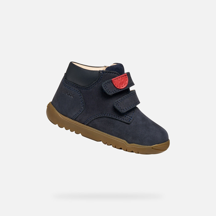 Scarpe con strappo MACCHIA BABY Blu navy | GEOX