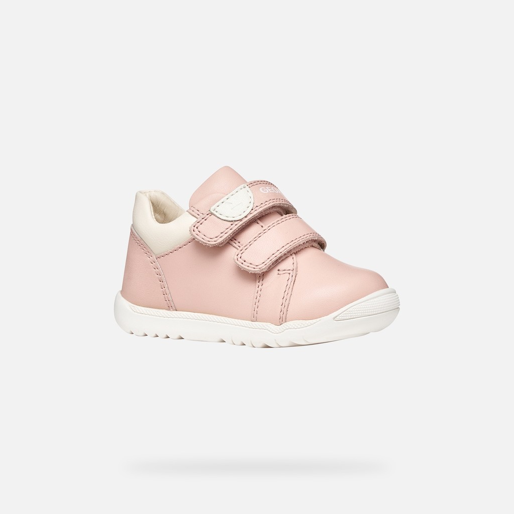 Velcro shoes MACCHIA BABY GIRL Light pink/Light ivory - image number 2 | GEOX