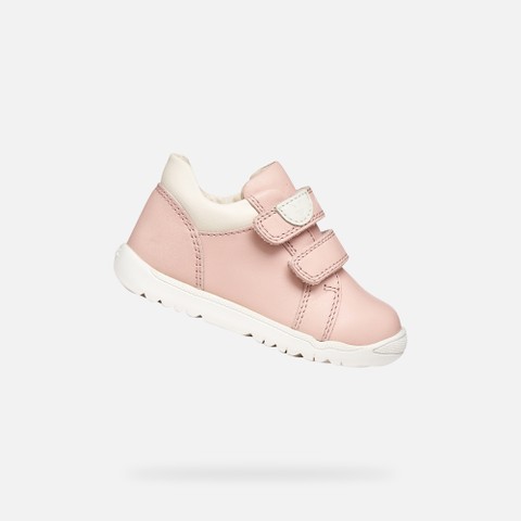 Velcro shoes MACCHIA BABY GIRL Light pink/Light ivory | GEOX