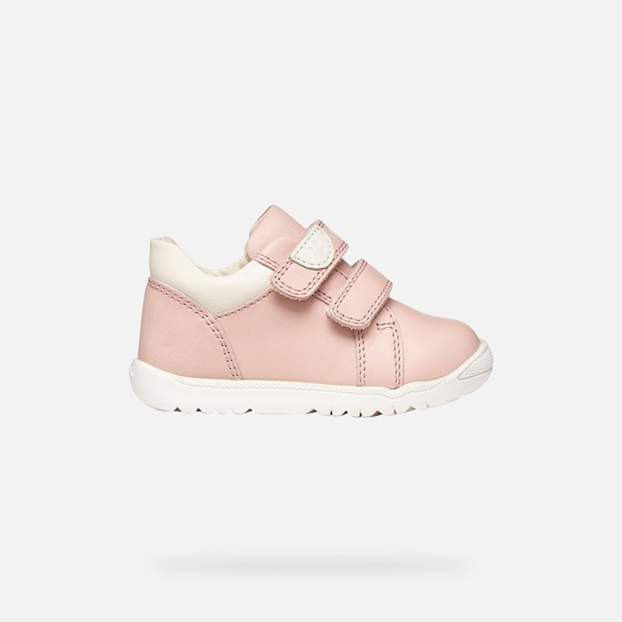 Velcro shoes MACCHIA BABY GIRL Light pink/Light ivory | GEOX