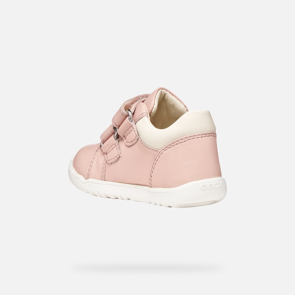 Velcro shoes MACCHIA BABY GIRL Light pink/Light ivory - image number 3 | GEOX