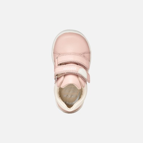 Velcro shoes MACCHIA BABY GIRL Light pink/Light ivory - image number 5 | GEOX