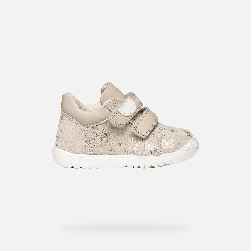 Velcro shoes MACCHIA BABY GIRL Beige - image number 1 | GEOX