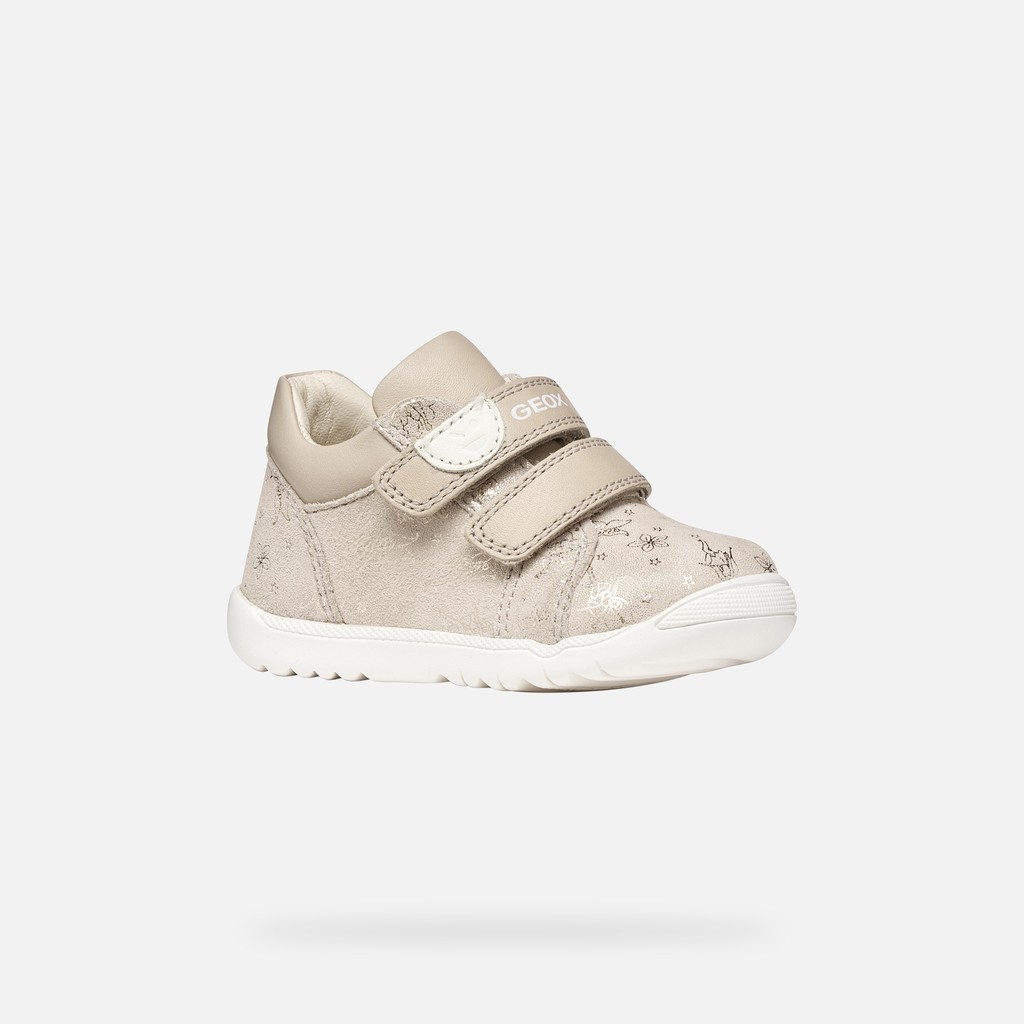 Velcro shoes MACCHIA BABY GIRL Beige - image number 2 | GEOX