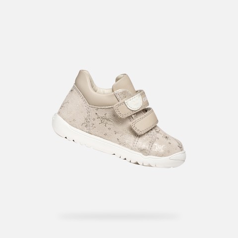 Velcro shoes MACCHIA BABY GIRL Beige | GEOX