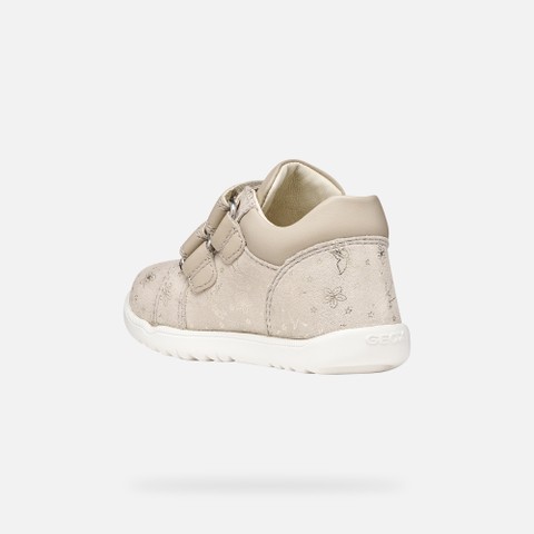 Velcro shoes MACCHIA BABY GIRL Beige - image number 3 | GEOX