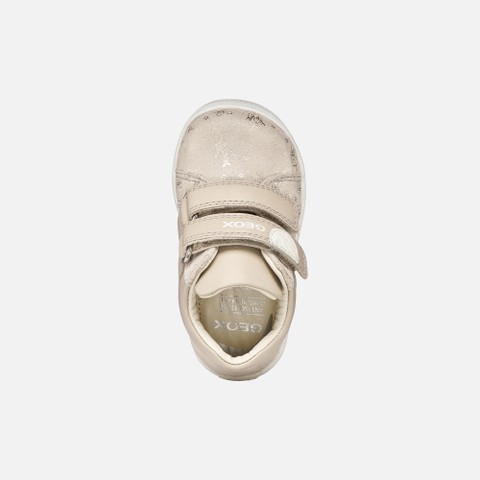 Velcro shoes MACCHIA BABY GIRL Beige - image number 5 | GEOX
