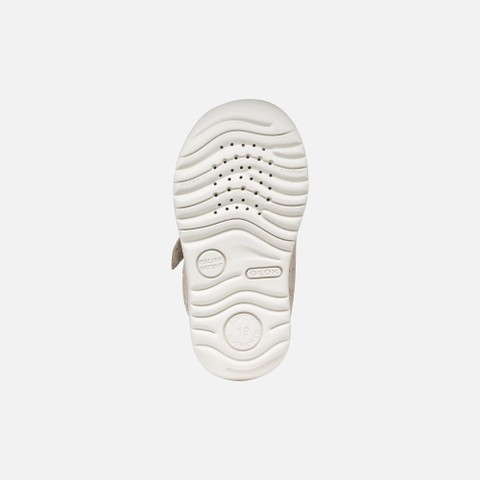 Velcro shoes MACCHIA BABY GIRL Beige - image number 6 | GEOX