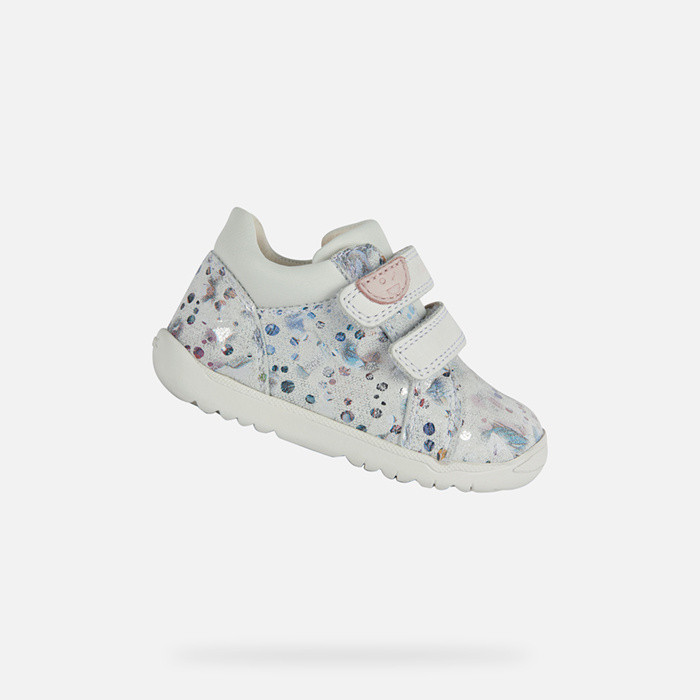 Velcro shoes MACCHIA BABY GIRL White | GEOX