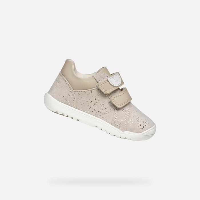 Velcro shoes MACCHIA BABY GIRL Beige | GEOX