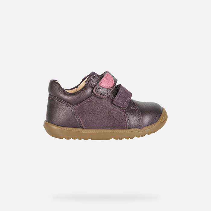 Velcro shoes MACCHIA BABY GIRL Violet | GEOX