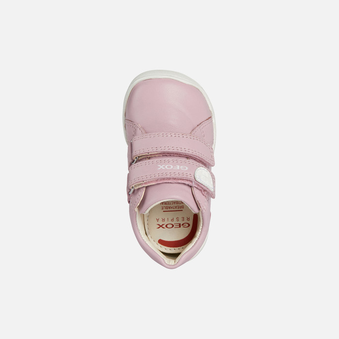 Geox® MACCHIA: Baby Girl's Rose Velcro Shoes | Geox ® SS23
