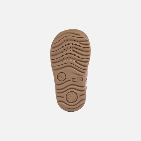 Sneakers à scratch MACCHIA BÉBÉ Rose foncé - image number 6 | GEOX