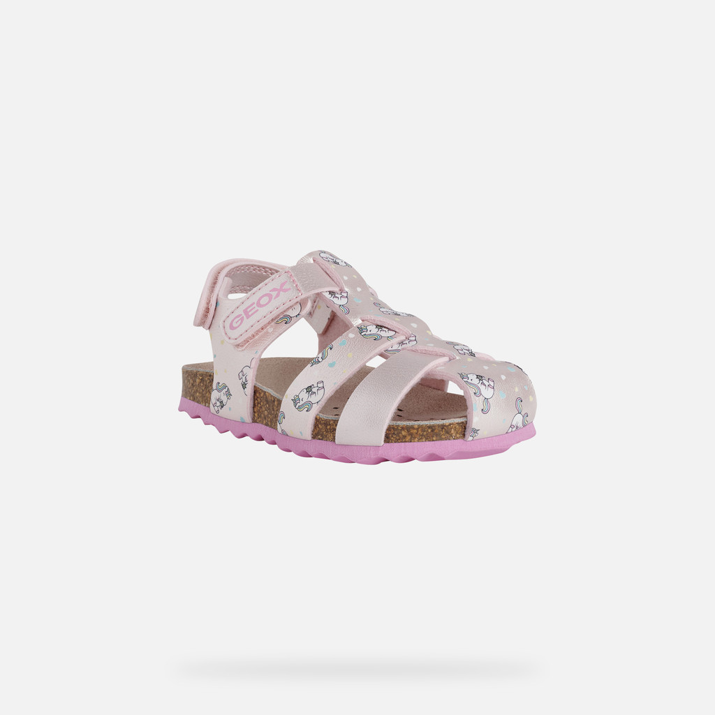 Geox CHALKI Baby Girl Light Pink Sandals Geox