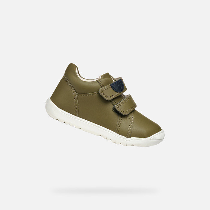 Velcro shoes MACCHIA BABY BOY Pistachio | GEOX