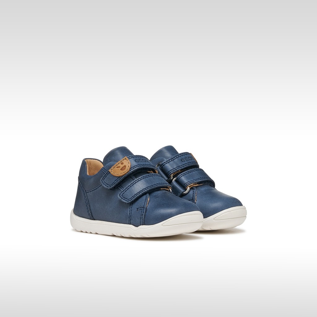 Scarpe con strappo MACCHIA NEONATO Blu navy - image number 1 | GEOX