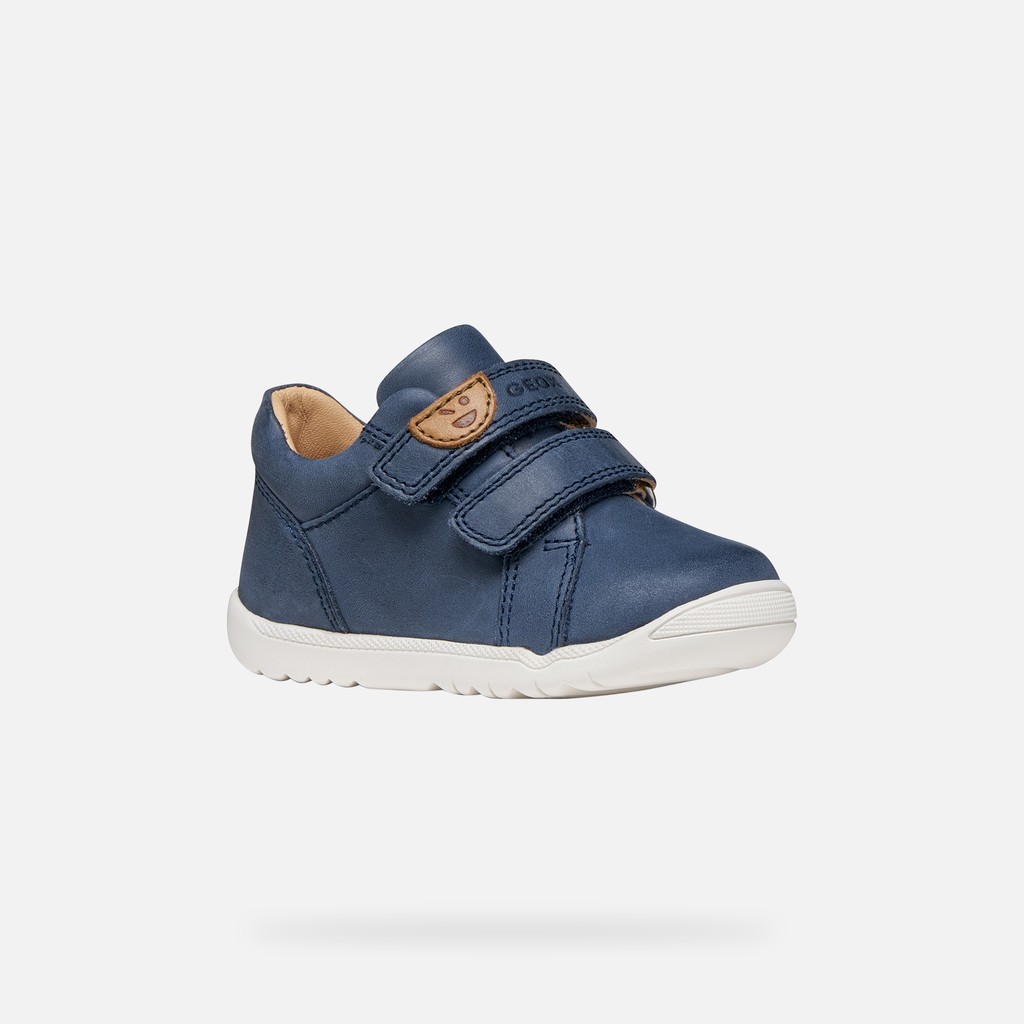 Velcro shoes MACCHIA BABY BOY Navy - image number 2 | GEOX