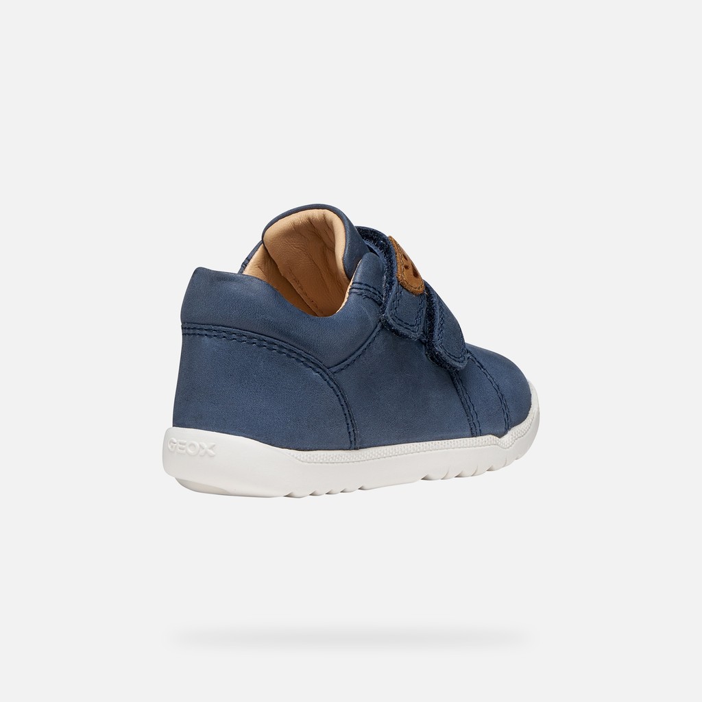 Velcro shoes MACCHIA BABY BOY Navy - image number 4 | GEOX