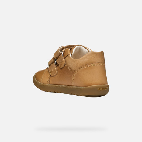 Velcro shoes MACCHIA BABY BOY Caramel - image number 3 | GEOX