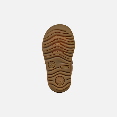 Velcro shoes MACCHIA BABY BOY Caramel - image number 6 | GEOX