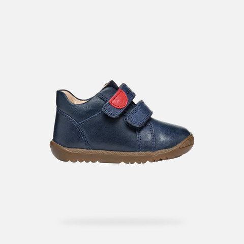 Sneakers with straps MACCHIA BABY Navy - image number 1 | GEOX