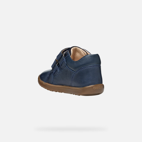 Sneakers with straps MACCHIA BABY Navy - image number 3 | GEOX