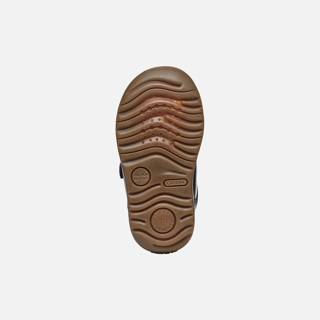 Sneakers with straps MACCHIA BABY Navy - image number 6 | GEOX